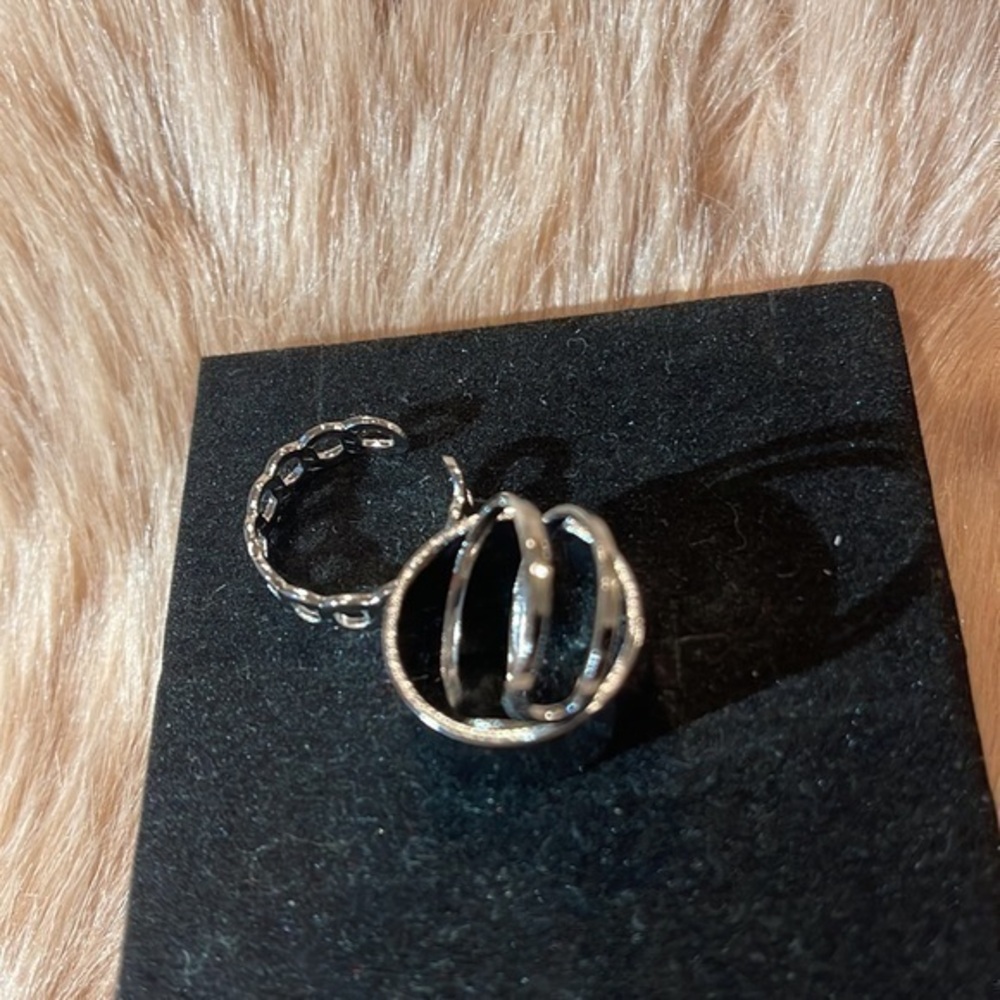 3-Piece set Stainless‎ Steel Adjustable Rings NWT - Picture 15 of 17